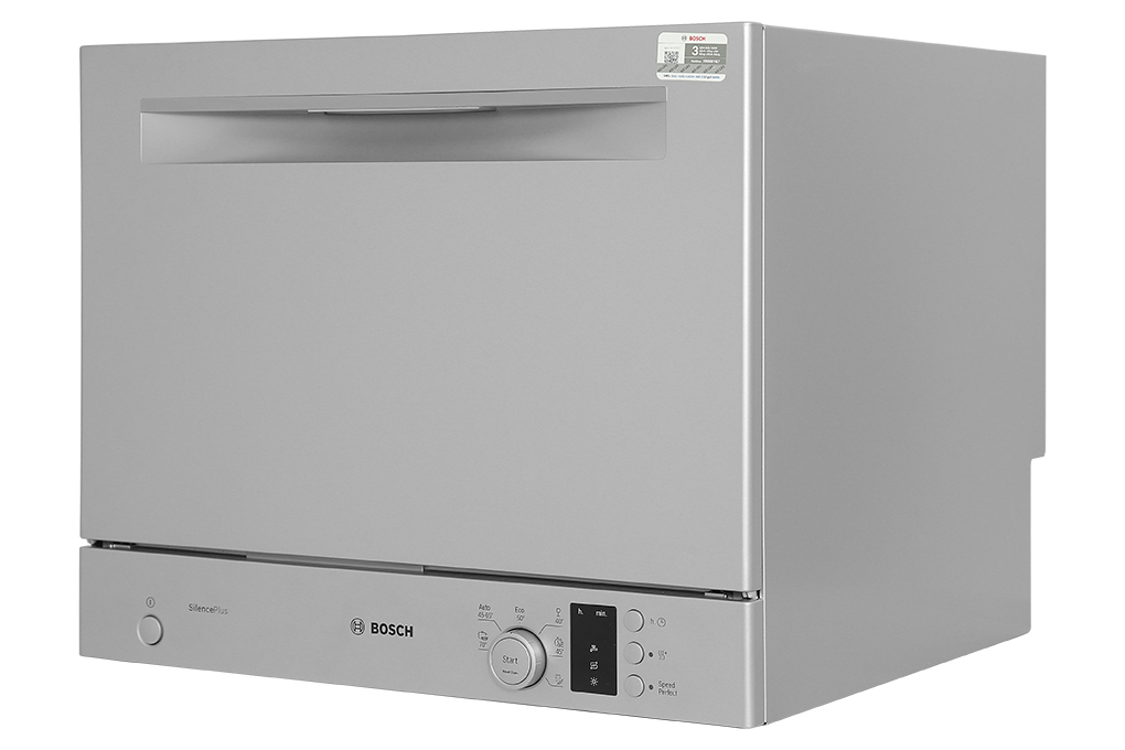 Máy rửa chén mini Bosch SKS62E38EU Màu Bạc