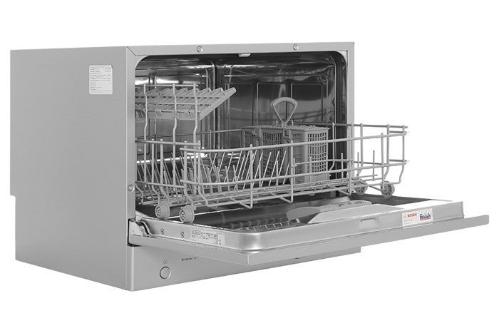 Máy rửa chén mini Bosch SKS62E38EU Màu Bạc