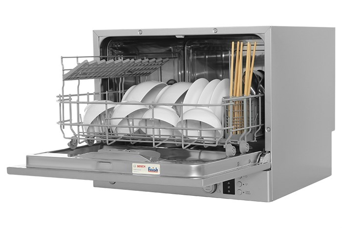 Máy rửa chén mini Bosch SKS62E38EU Màu Bạc