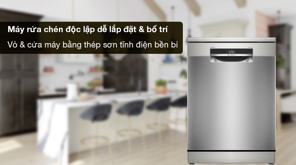 Máy rửa bát độc lập Bosch SMS6ECI11E - Thiết kế