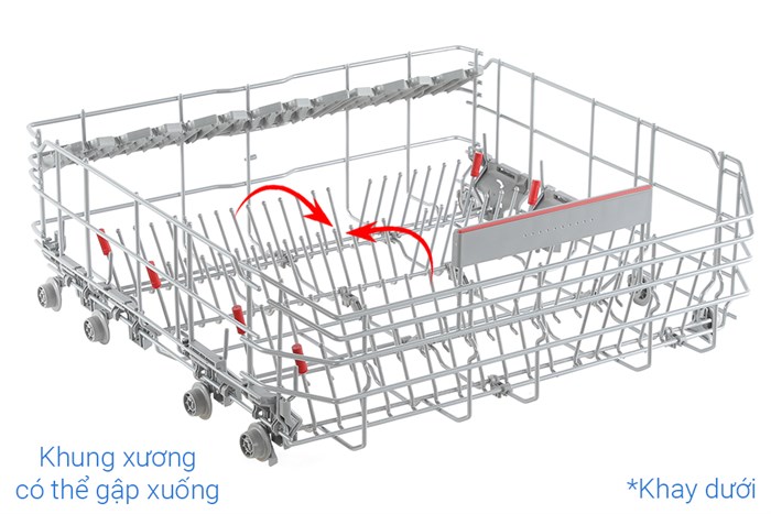 Máy rửa chén độc lập Bosch SMS6ECI04E Màu Bạc