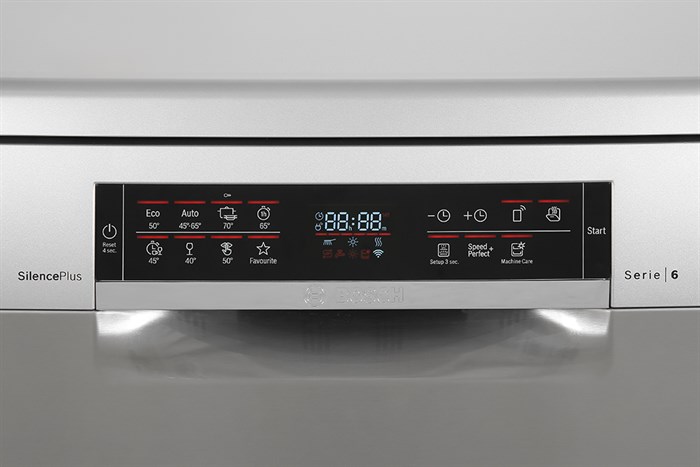 Máy rửa chén độc lập Bosch SMS6ECI04E Màu Bạc