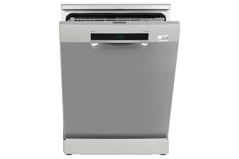 Máy rửa chén độc lập Bosch SMS6ZDI08E Màu Bạc