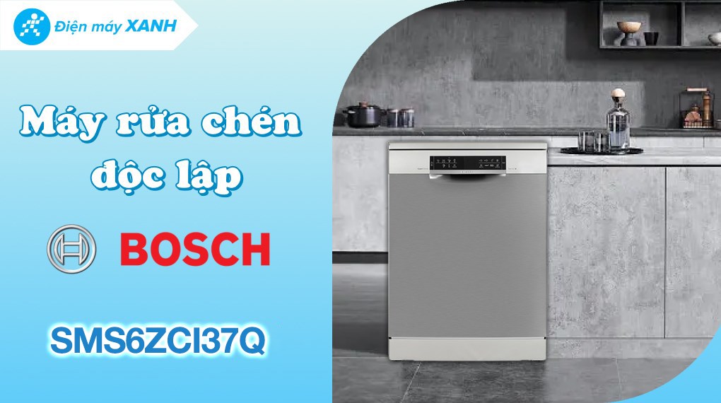 Máy rửa chén độc lập Bosch SMS6ZCI37Q