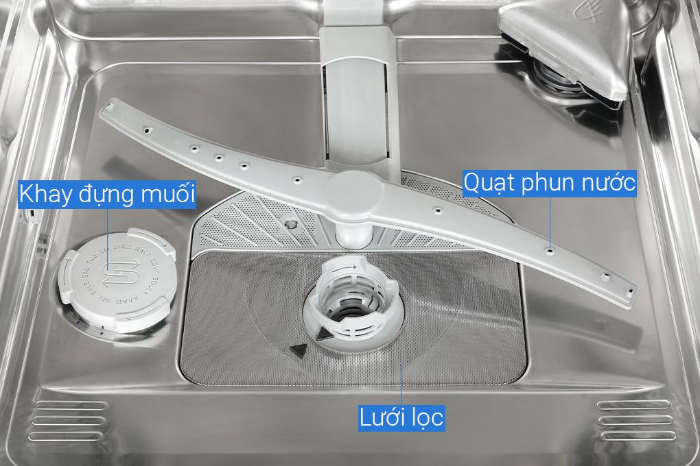Máy rửa chén độc lập Bosch SMS6ZCI37Q Màu Bạc