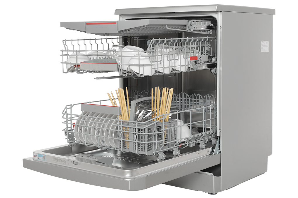 Máy rửa chén độc lập Bosch SMS6ZCI37Q Màu Bạc
