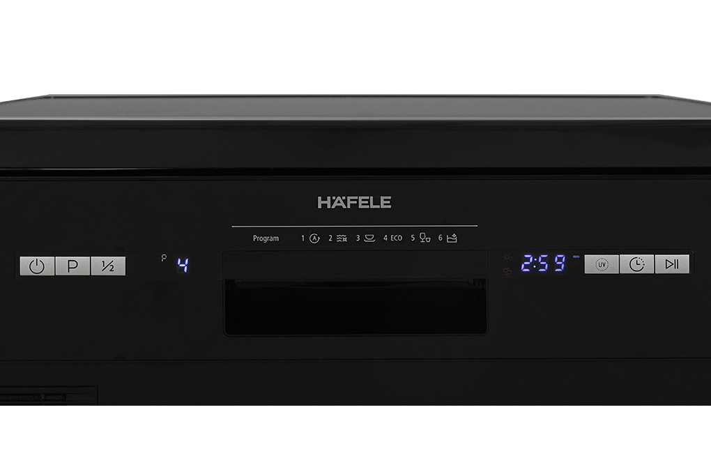 Máy rửa bát độc lập Hafele HDW-F601B (535.29.670) Màu Đen