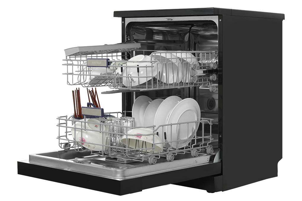 Máy rửa bát độc lập Hafele HDW-F601B (535.29.670) Màu Đen