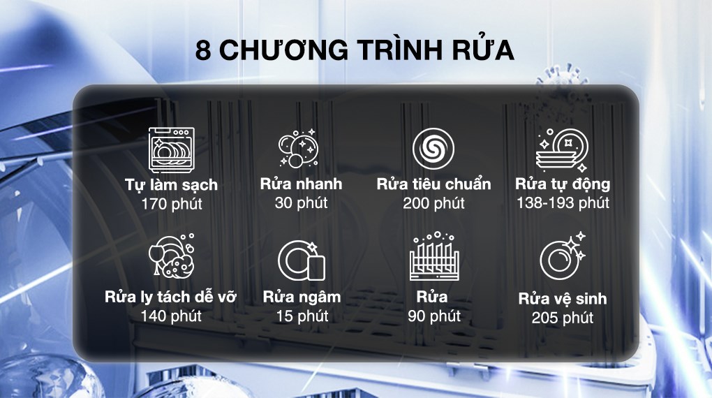 Máy rửa chén độc lập Hafele HDW-F605B (535.29.660) - 7