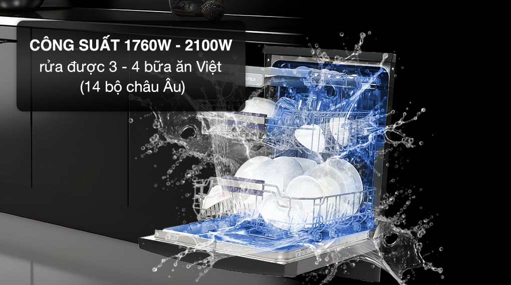 Máy rửa chén độc lập Hafele HDW-F602EB (538.21.360)