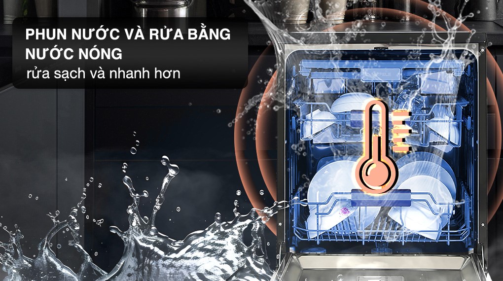 Máy rửa chén độc lập Hafele HDW-F602EB (538.21.360)