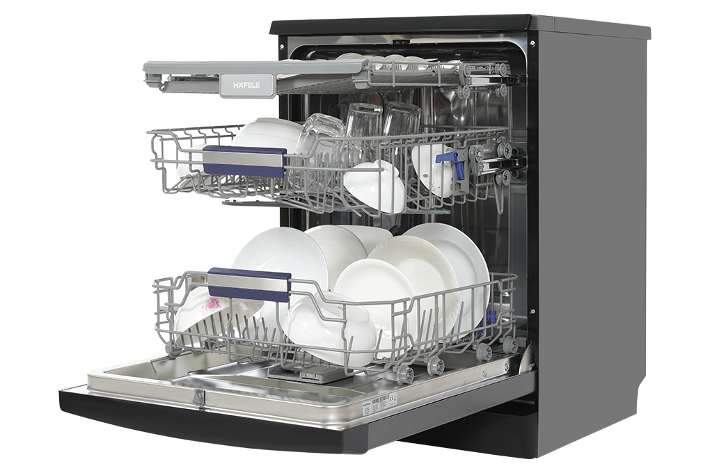 Máy rửa bát độc lập Hafele HDW-F602EB (538.21.360) Màu Đen