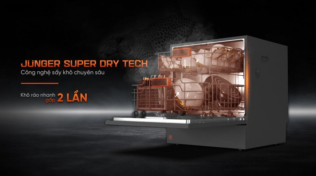 Máy rửa chén độc lập Junger Leopard DWJ-103
