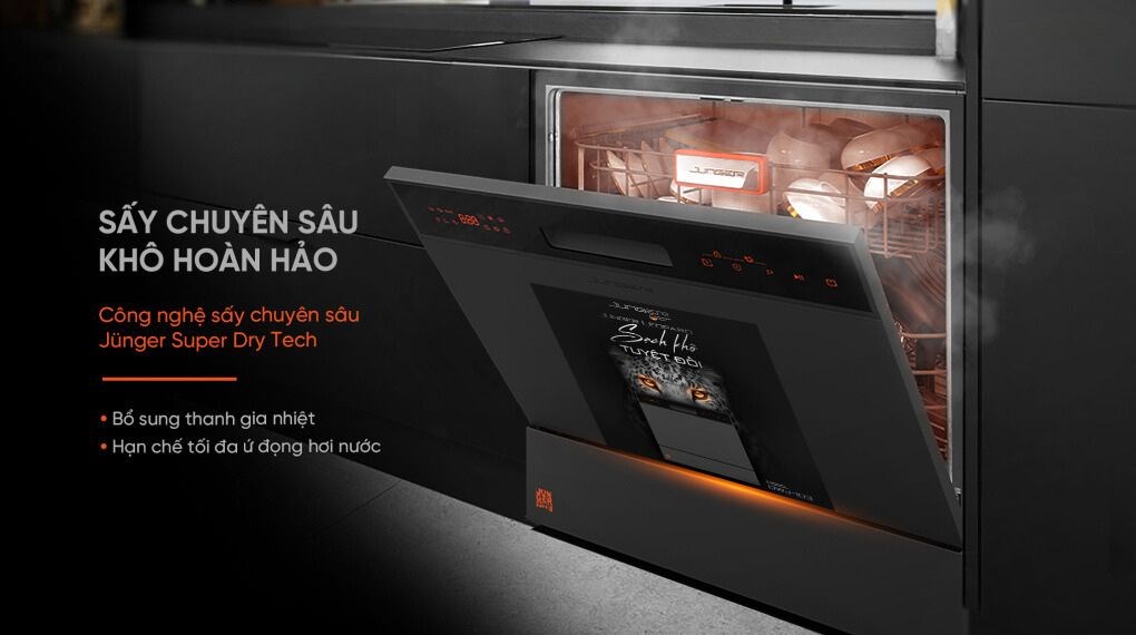 Máy rửa chén độc lập Junger Leopard DWJ-103