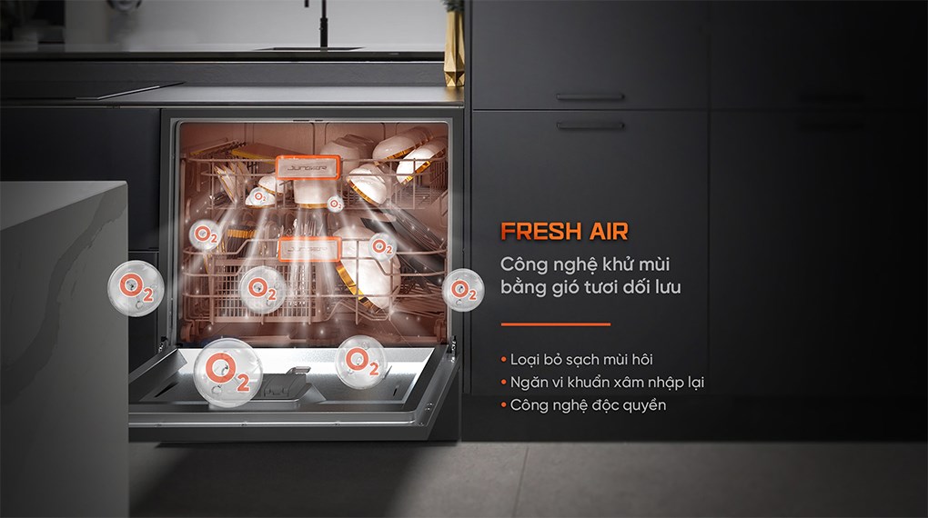 Máy rửa chén độc lập Junger Leopard DWJ-103