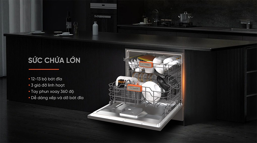 Máy rửa chén độc lập Junger Leopard DWJ-103