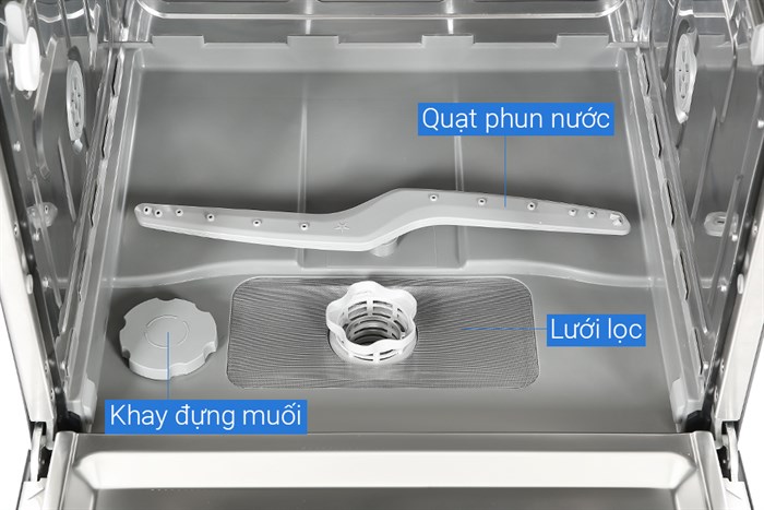 Máy rửa chén độc lập Junger Leopard DWJ-103 Màu Đen - Xám