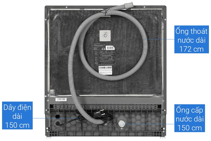 Máy rửa chén độc lập Junger Leopard DWJ-103 Màu Đen - Xám