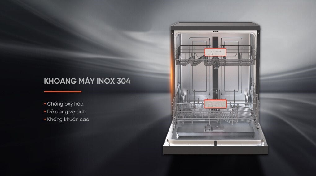 Máy rửa chén độc lập Junger Leopard DWJ-143