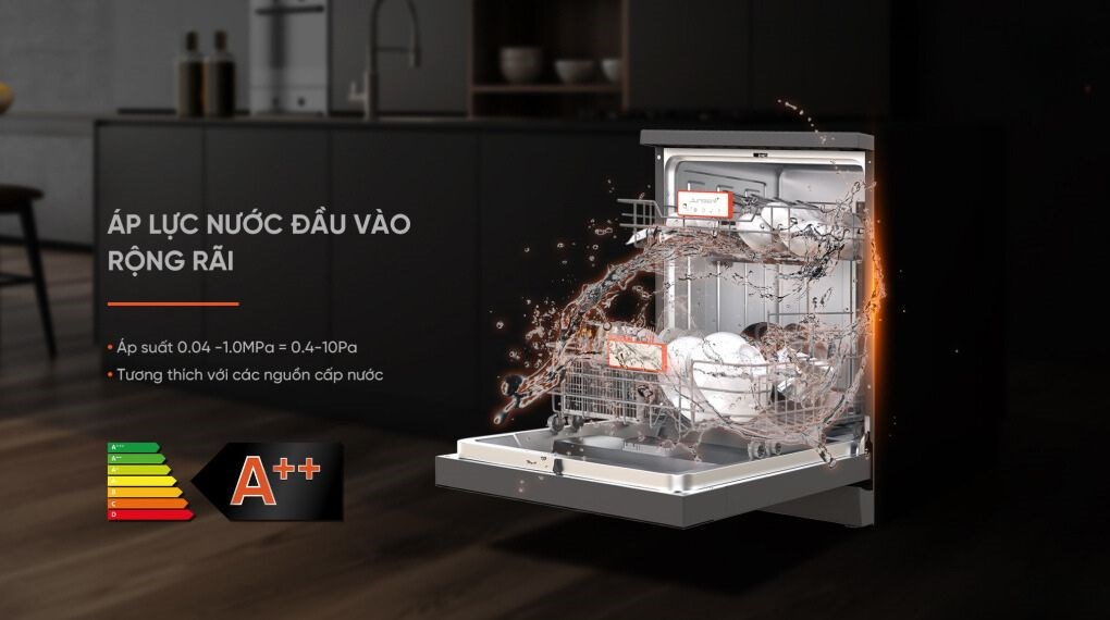 Máy rửa chén độc lập Junger Leopard DWJ-143