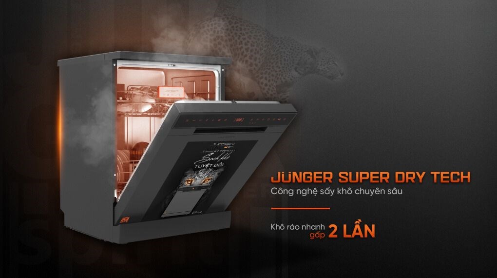 Máy rửa chén độc lập Junger Leopard DWJ-143