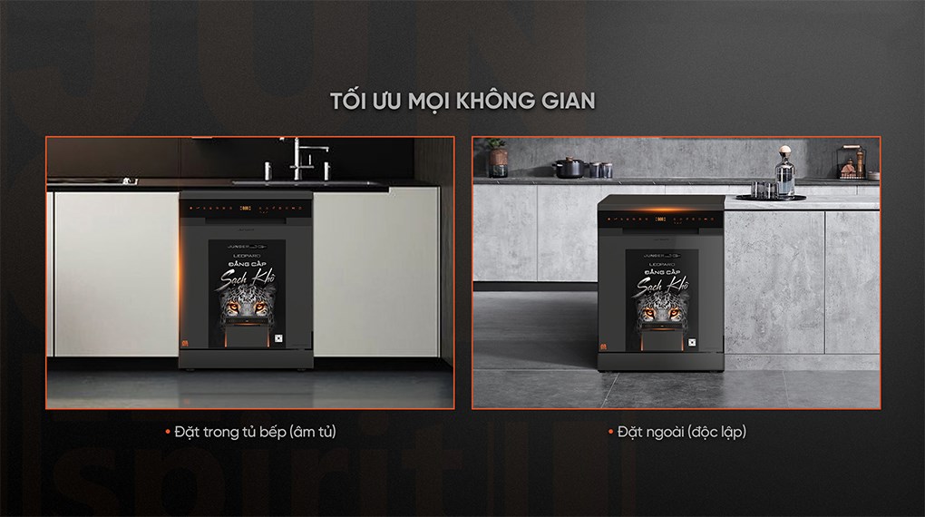 Máy rửa chén độc lập Junger Leopard DWJ-143