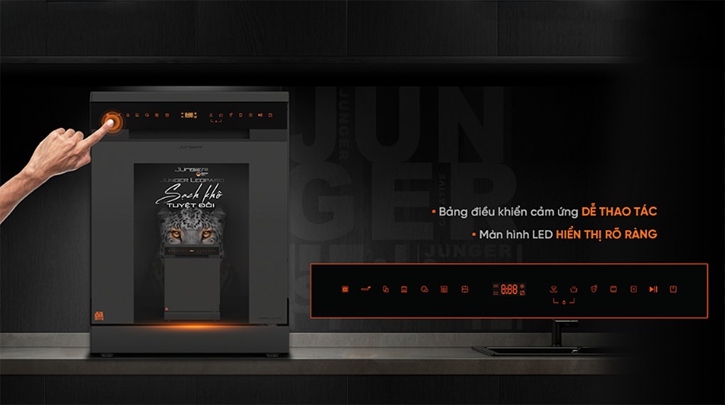 Máy rửa chén độc lập Junger Leopard DWJ-143