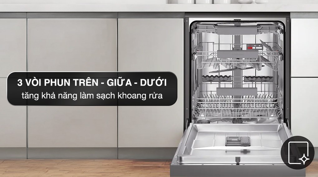 Máy rửa chén độc lập Samsung DW60CG550FSGSV