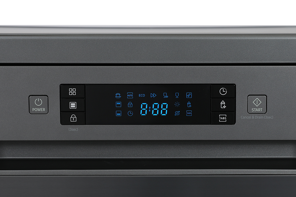 Máy rửa chén độc lập Samsung DW60CG550FSGSV Màu Đen
