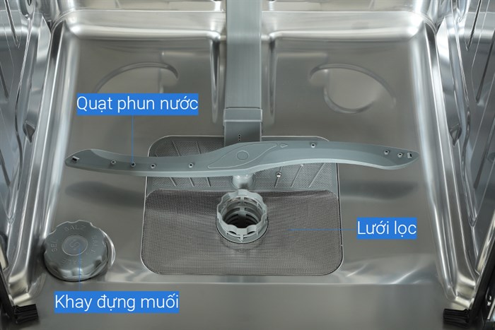 Máy rửa chén độc lập Samsung DW60CG550FSGSV Màu Đen