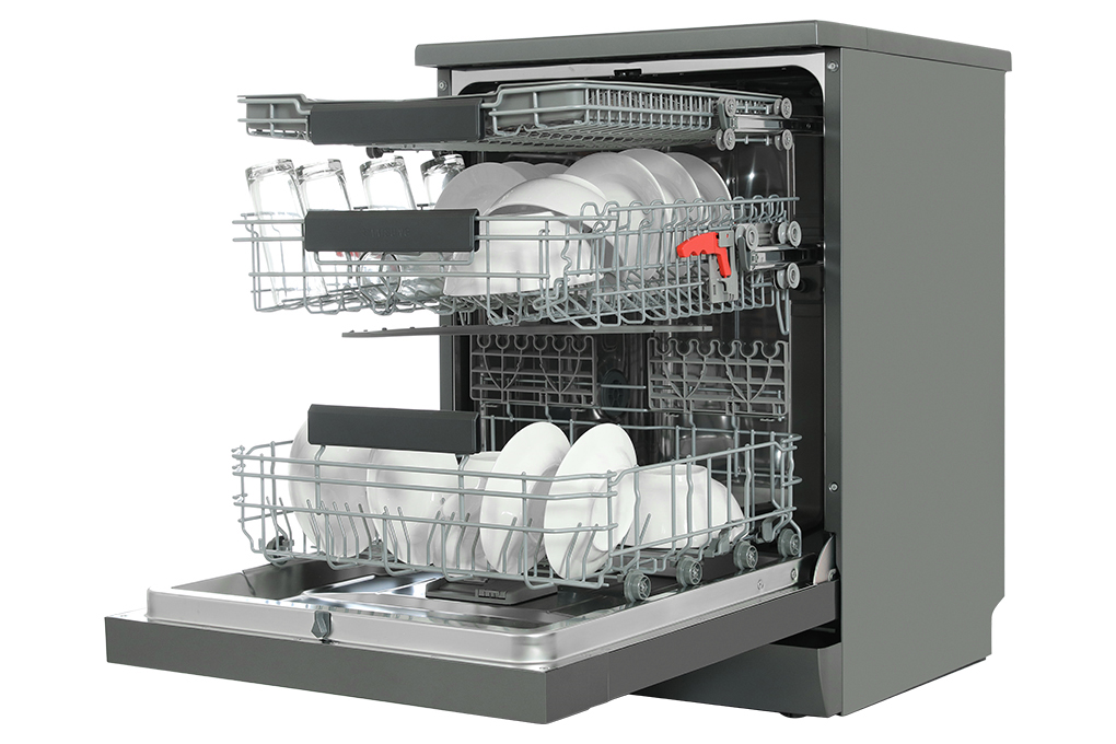 Máy rửa chén độc lập Samsung DW60CG550FSGSV Màu Đen