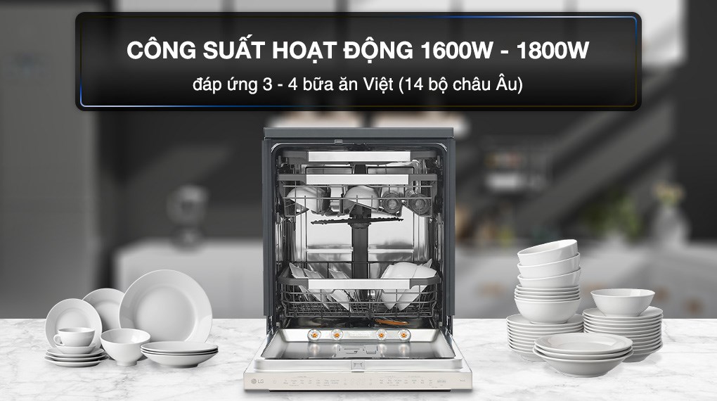 Máy rửa chén độc lập LG LDT14BGA3
