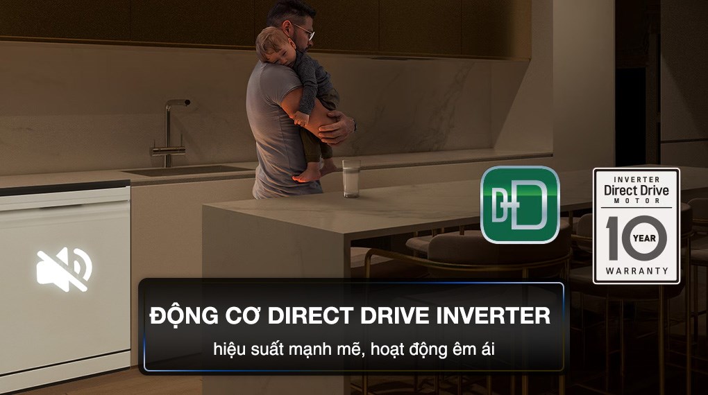 Máy rửa chén độc lập LG LDT14BGA3