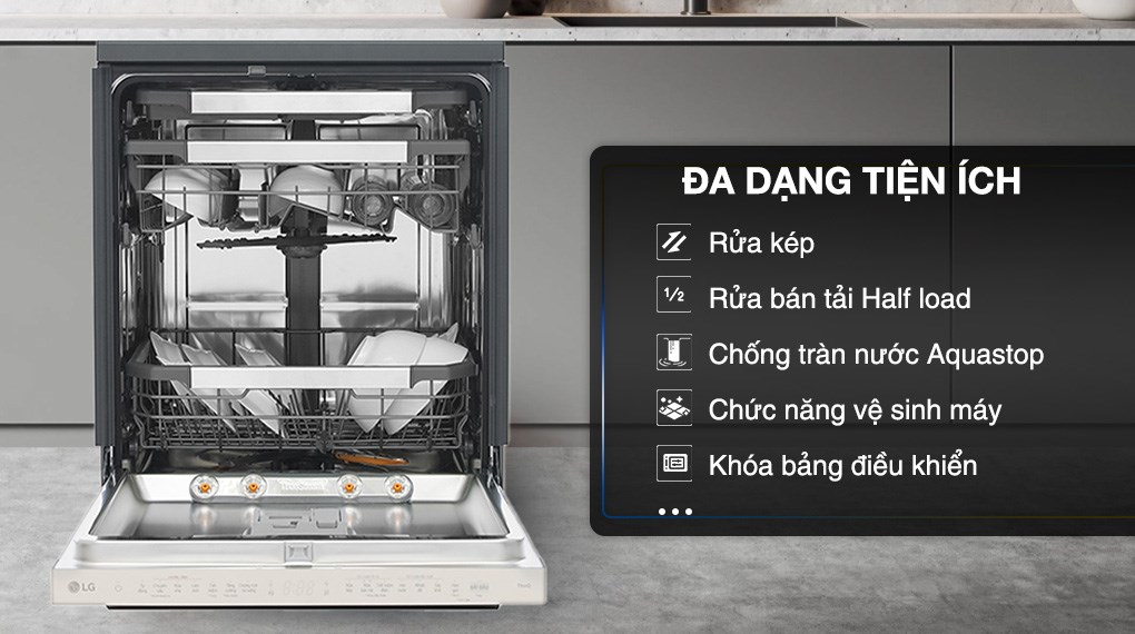 Máy rửa chén độc lập LG LDT14BGA3