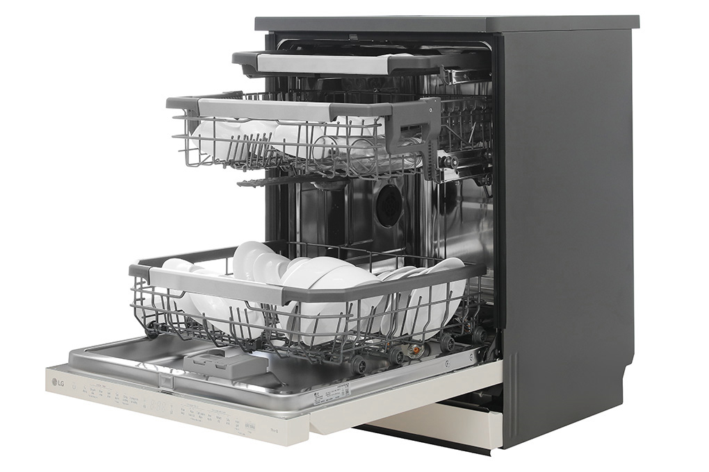 Máy rửa chén độc lập LG LDT14BGA3 Màu Màu be