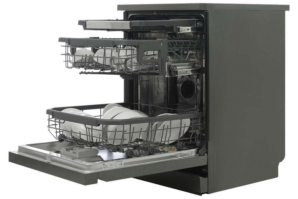 Máy rửa chén độc lập LG LDT14BLA4 Màu Đen
