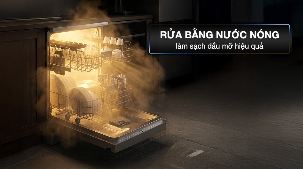 Máy rửa chén độc lập Hitachi HDF-F146VX