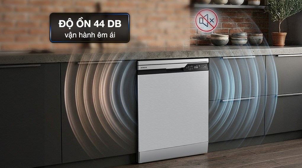Máy rửa chén độc lập Hitachi HDF-F146VX