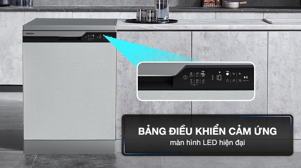 Máy rửa chén độc lập Hitachi HDF-F146VX