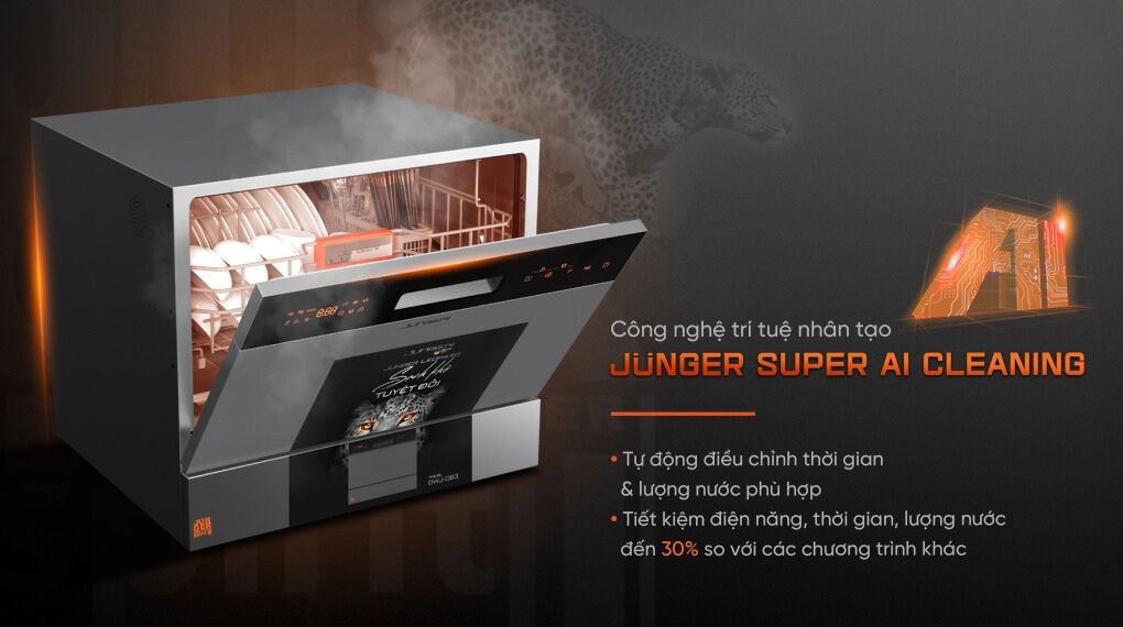 Máy rửa chén mini Junger Leopard DWJ-063