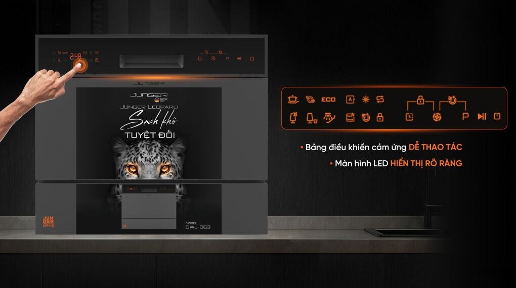 Máy rửa chén mini Junger Leopard DWJ-063