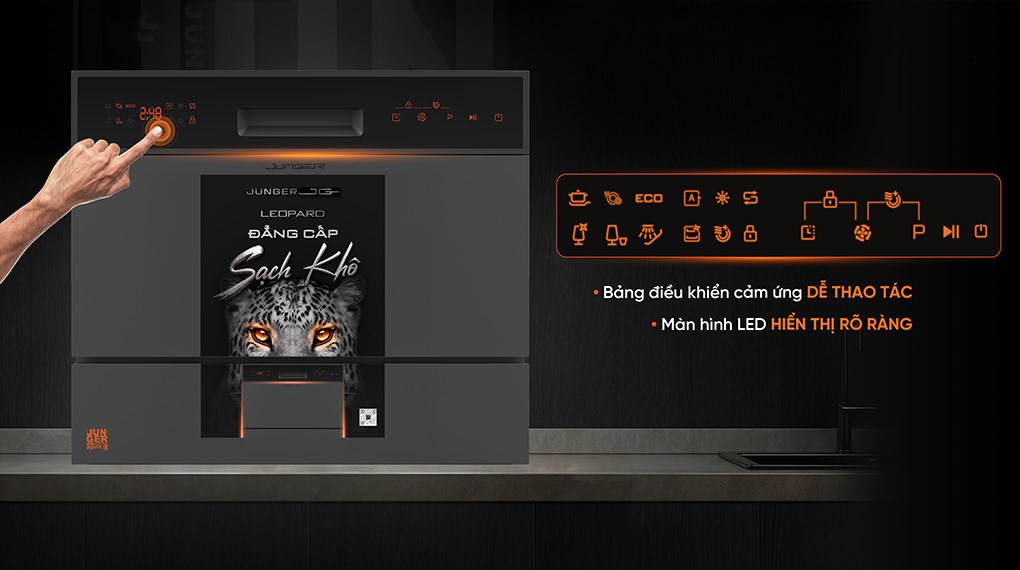 Máy rửa bát mini Junger Leopard DWJ-063