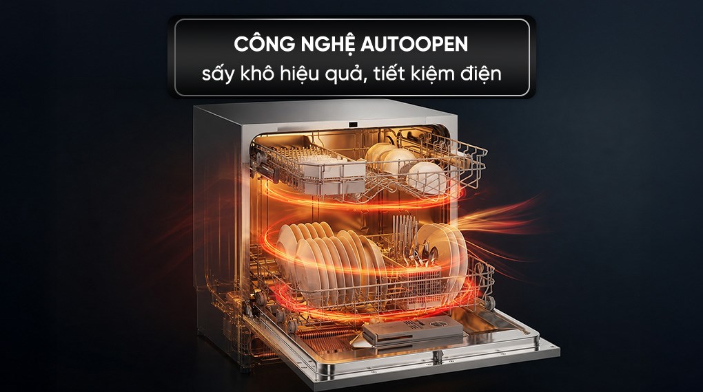 Máy rửa chén mini Electrolux EFC3862MS