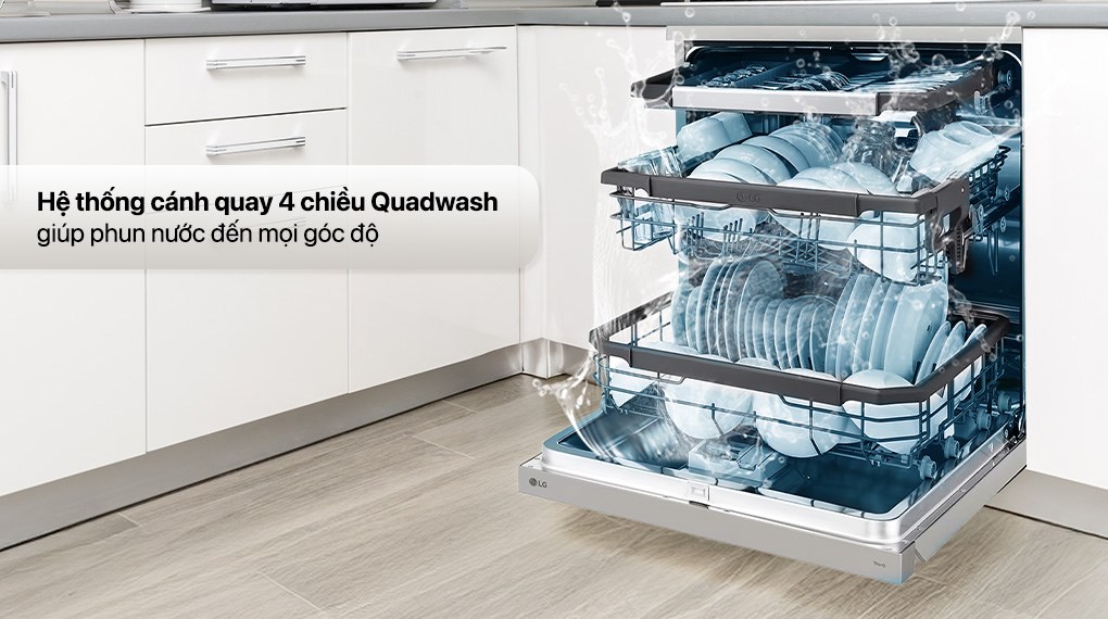 Máy rửa chén độc lập LG LDT14SVA4