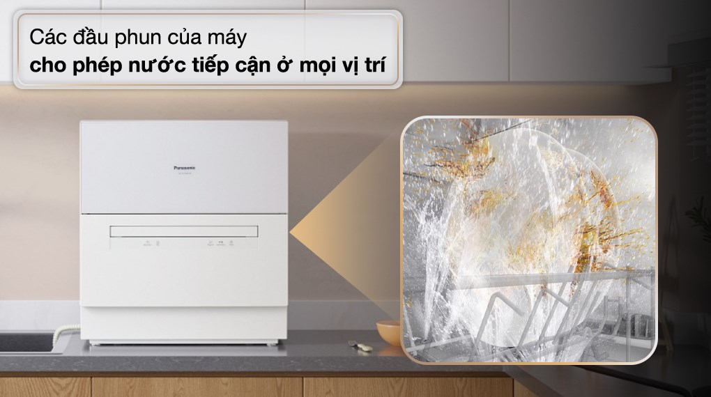 Máy rửa chén mini Panasonic NP-TH1WEVN