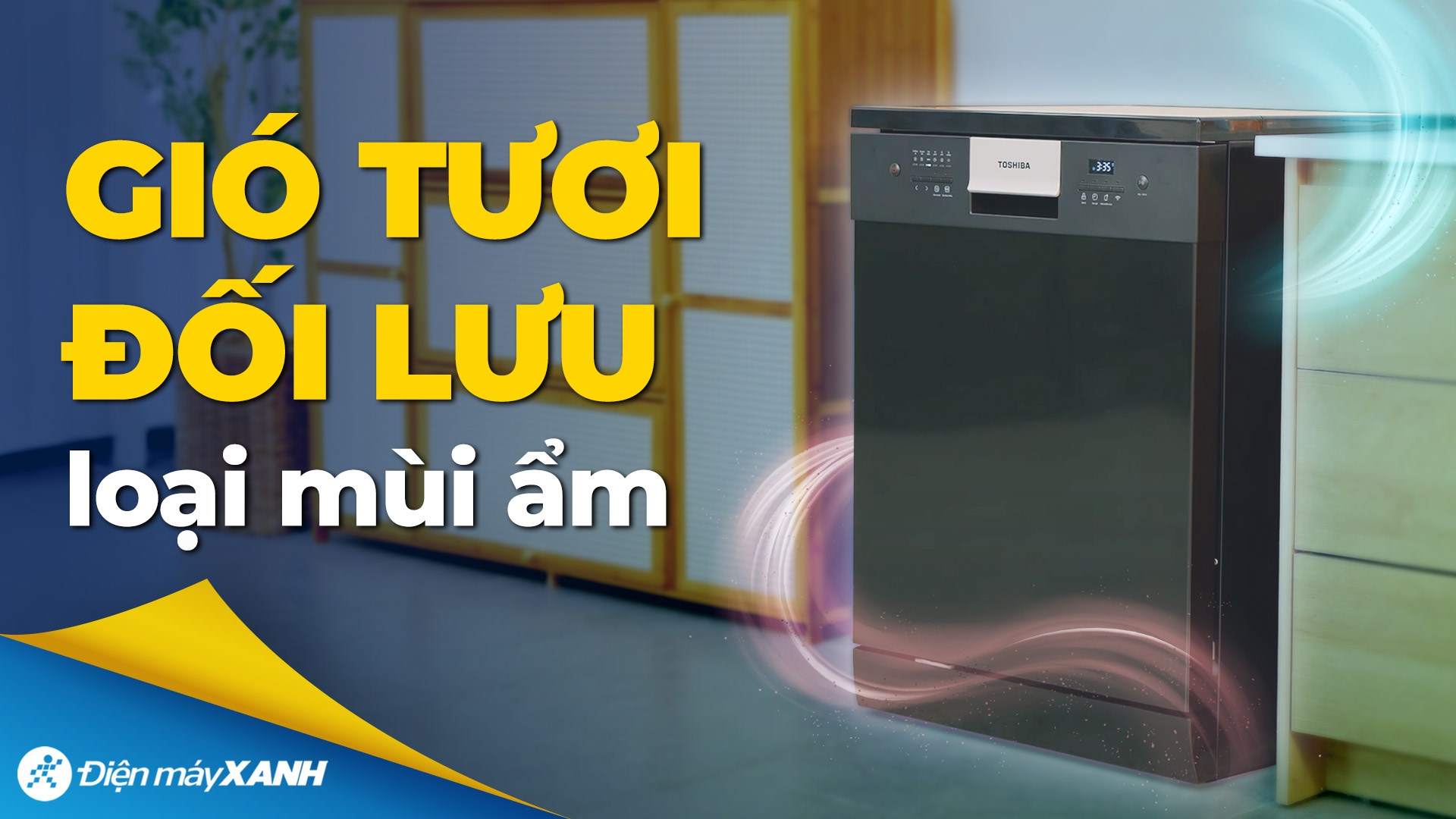 Máy rửa chén độc lập Toshiba DW-15F9(B)-VN