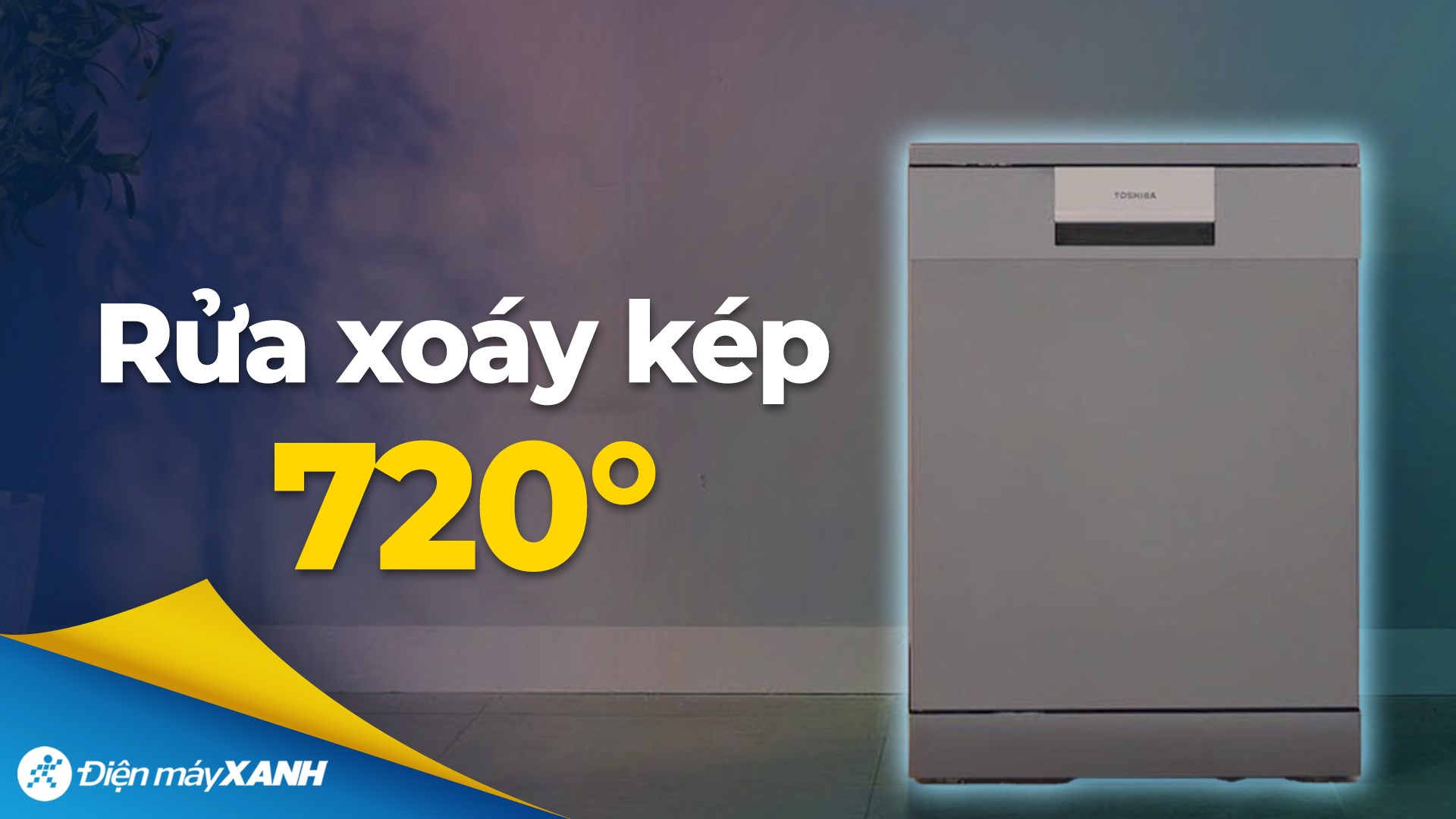 Máy rửa chén độc lập Toshiba DW-15F7(G)-VN