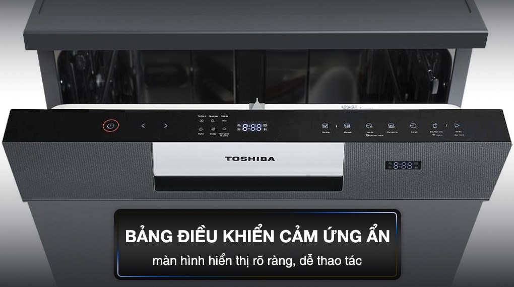 Máy rửa chén độc lập Toshiba DW-15F7(G)-VN