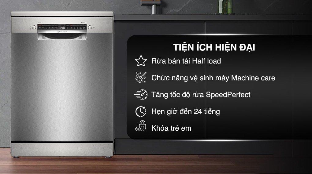 Máy rửa chén độc lập Bosch SMS4HVI00E