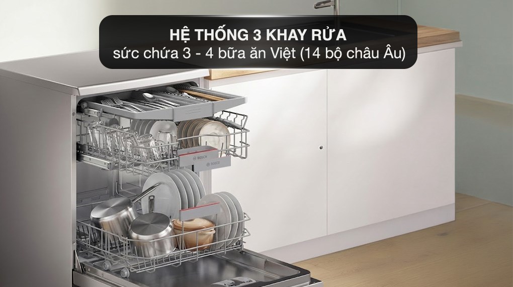 Máy rửa chén độc lập Bosch SMS4HVI00E